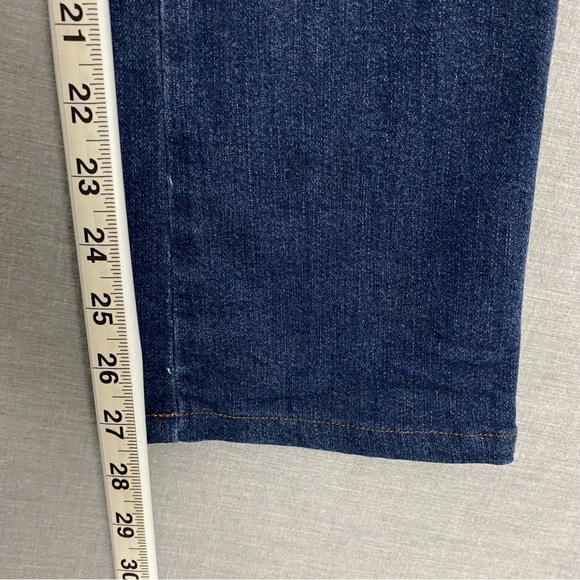 J. Jill Blue High Rise Boot Cut Jeans - Picture 9 of 10